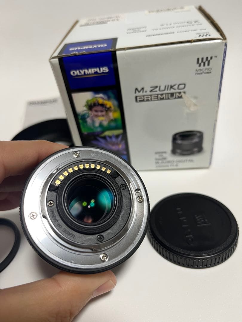 Olympus M.ZUIKO DIGITAL 25mm f1.8 単焦点レンズ