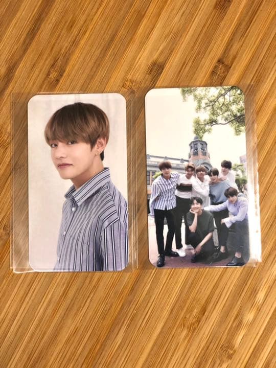 BTS  トレカ　Ｖ　テテ　京セラ　ガラポン　ＦＣ限定