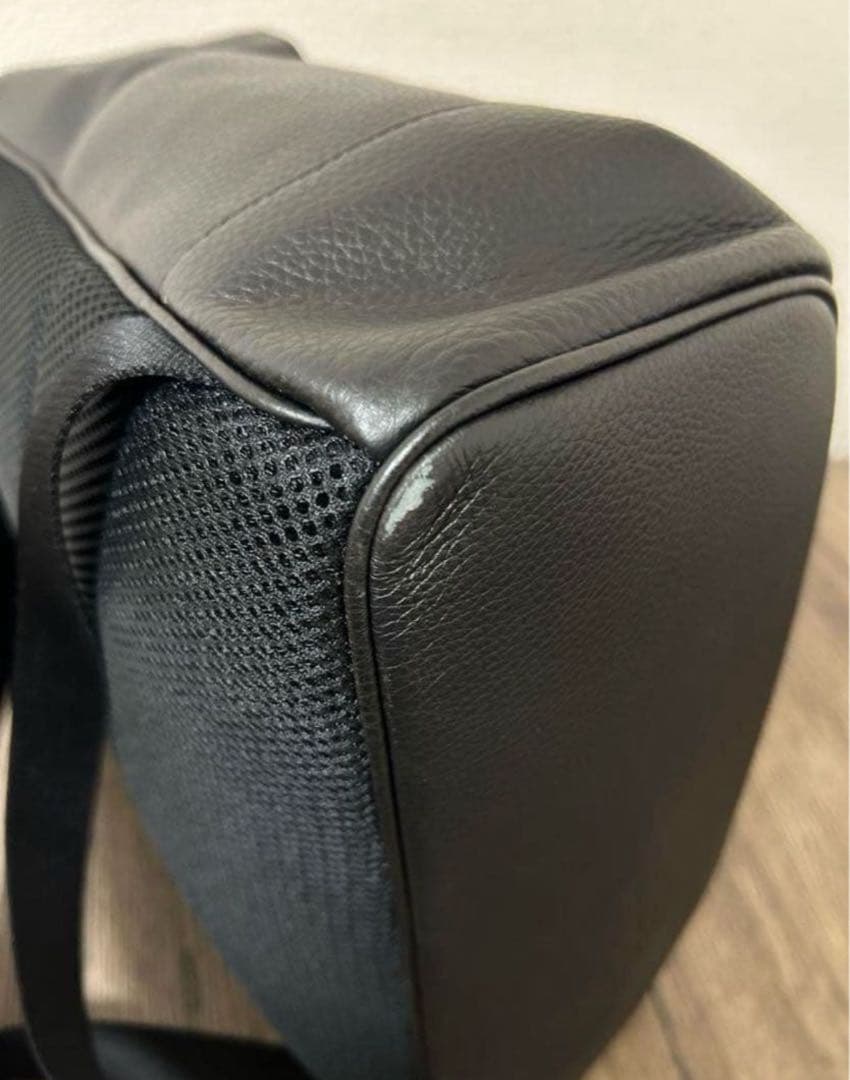 カ*ム様 コーチ ディズニー クイーン レザー リュックサック ブラック 白雪姫