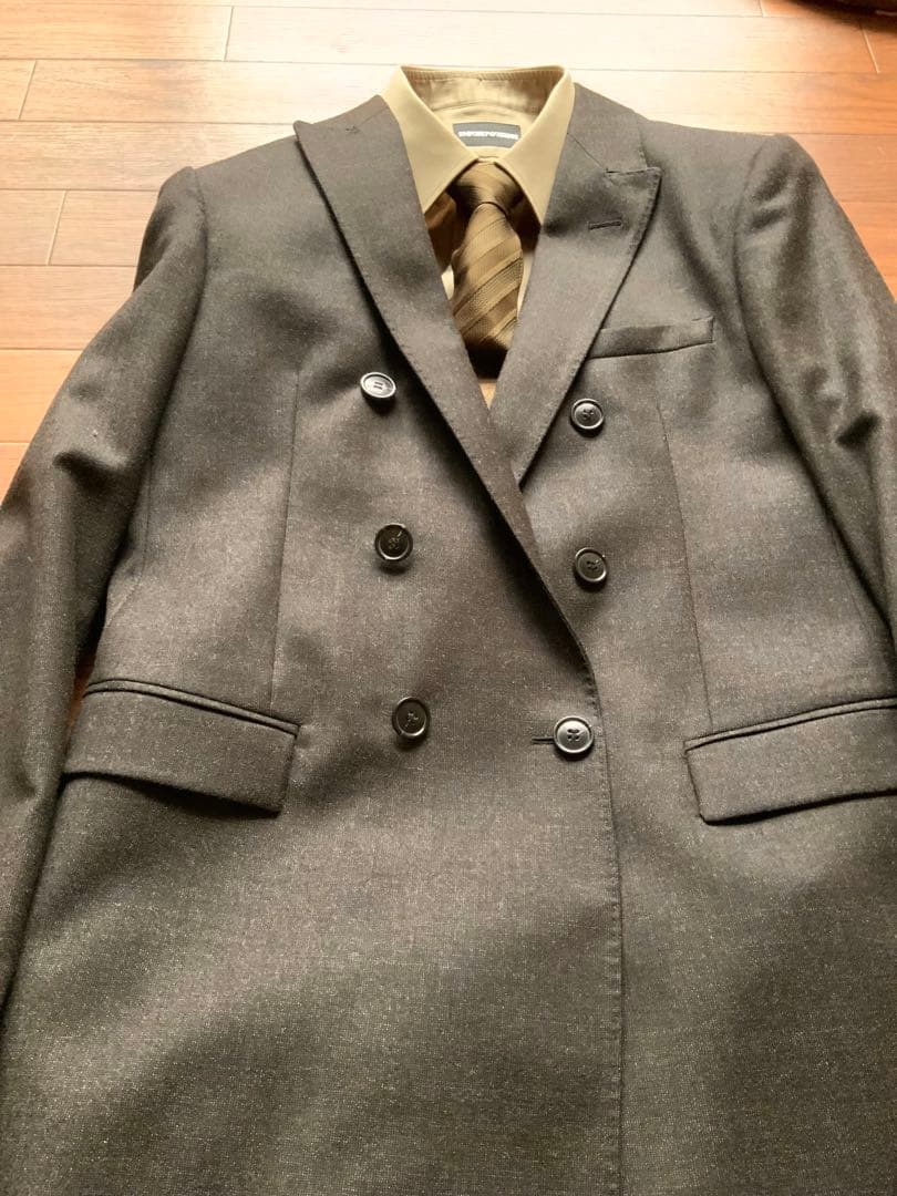 EMPORIO ARMANI スーツ、シャツ、ネクタイセット