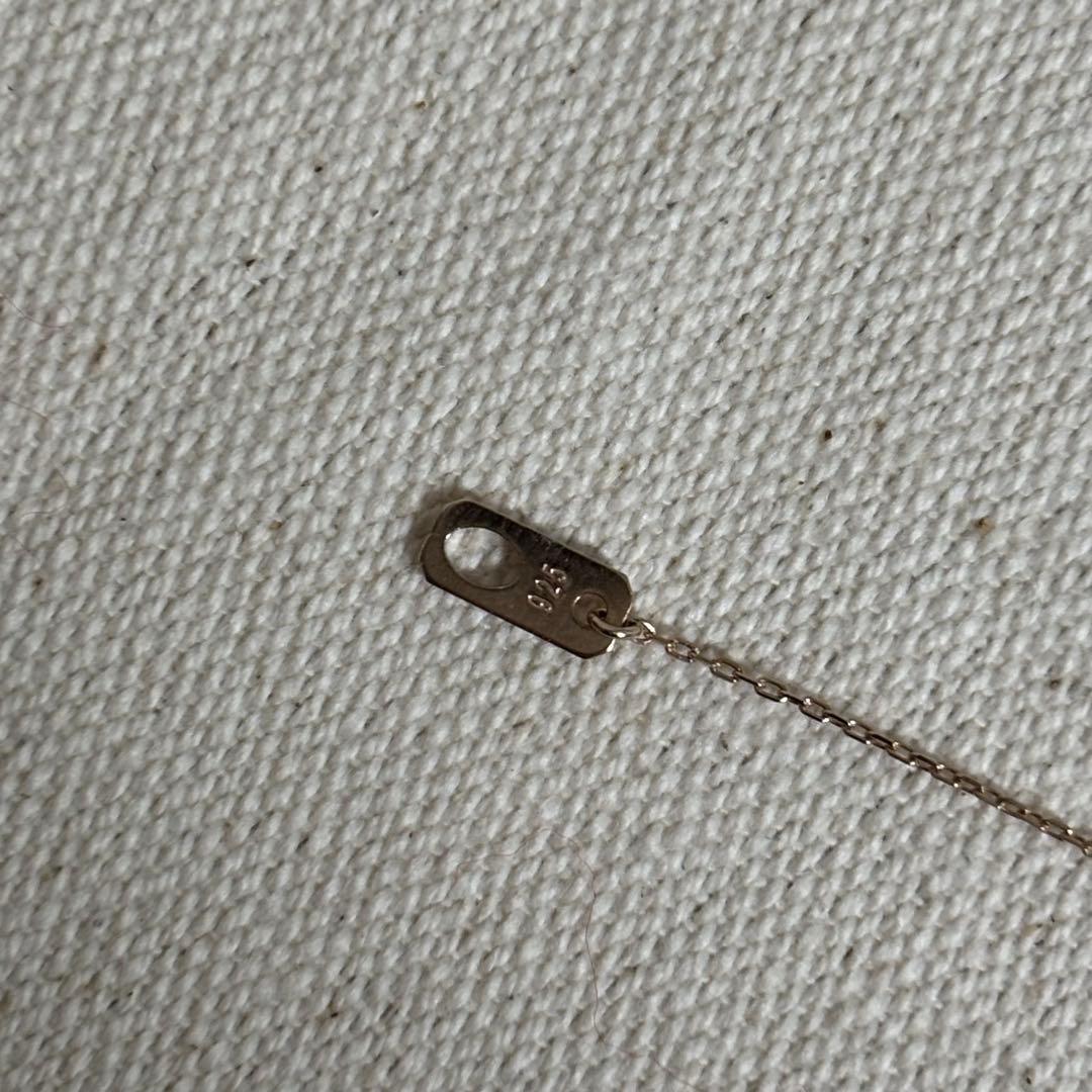 ete ピンクゴールド ダイヤモンド ネックレス