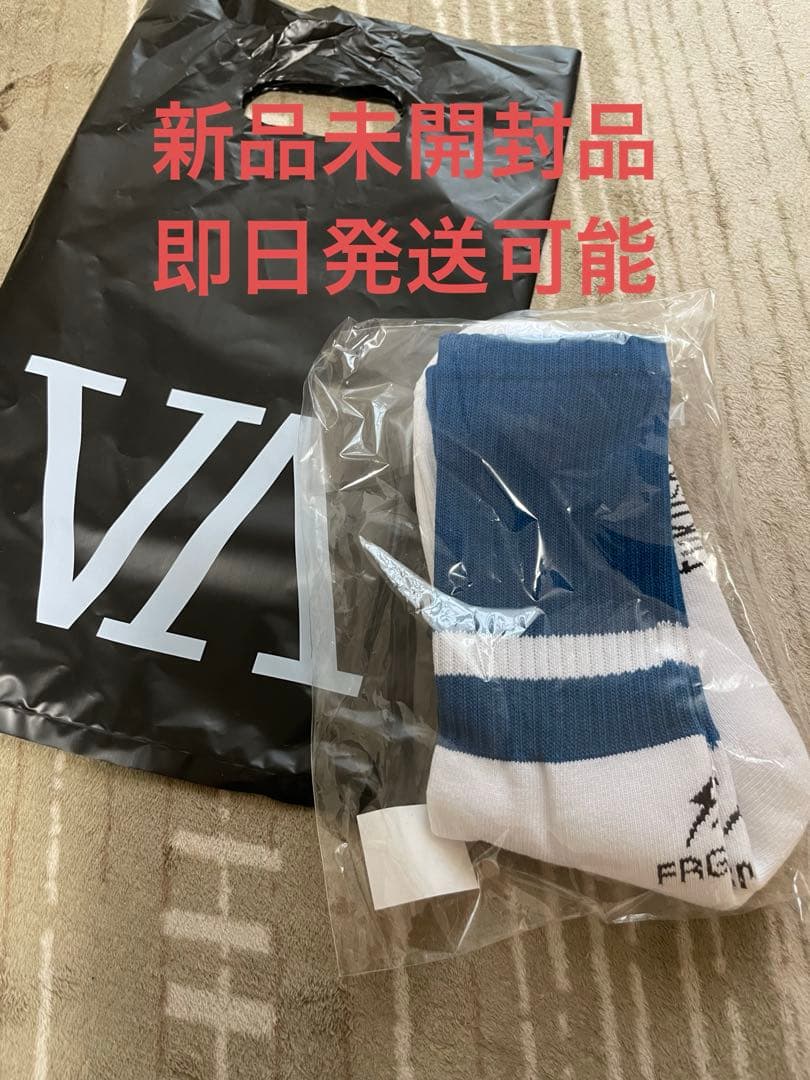 fragment fukuske socks ブルー