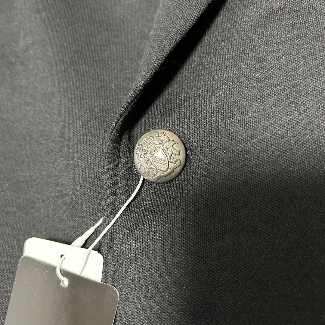 オシャレさん必見！【未使用タグ付】パジャマダブルブレザー セットアップ 黒 XL