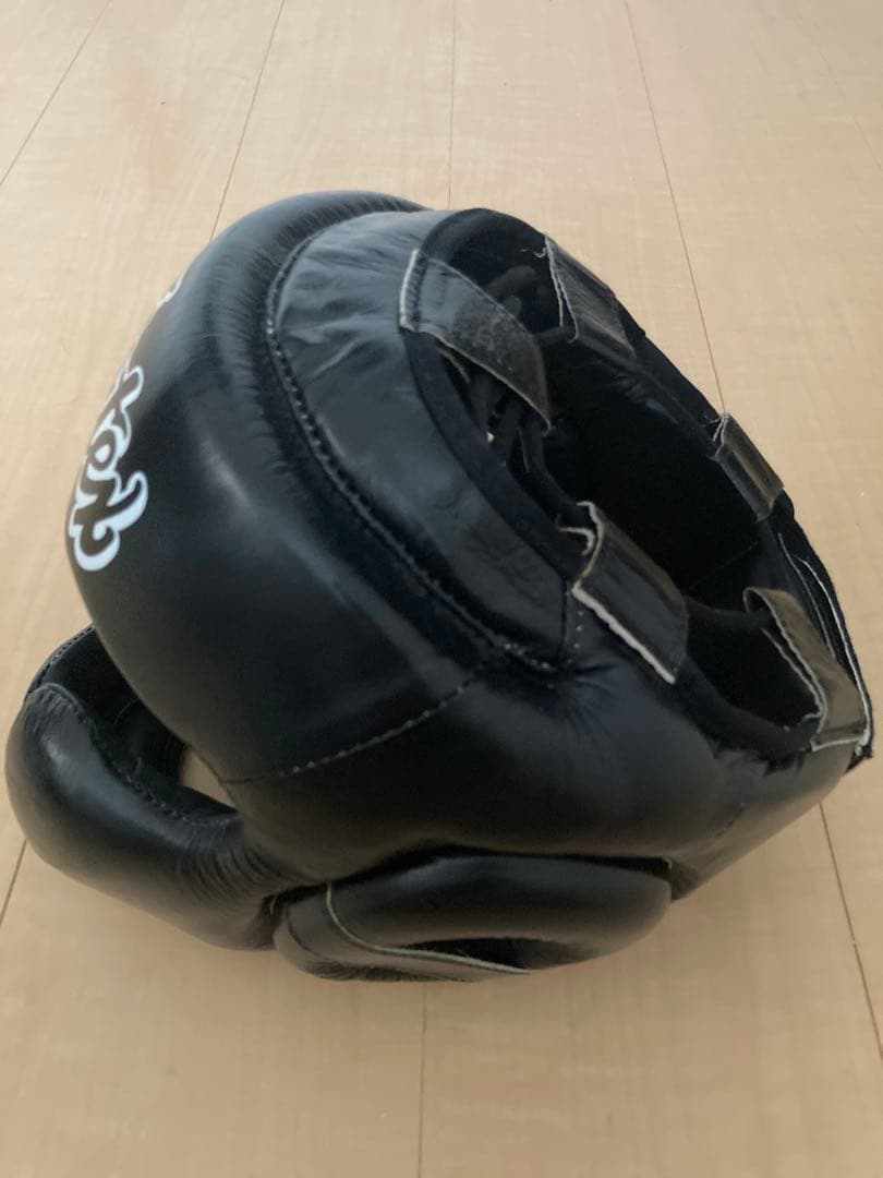 最終価格 Fairtex HG13 ヘッドギア ブラック L