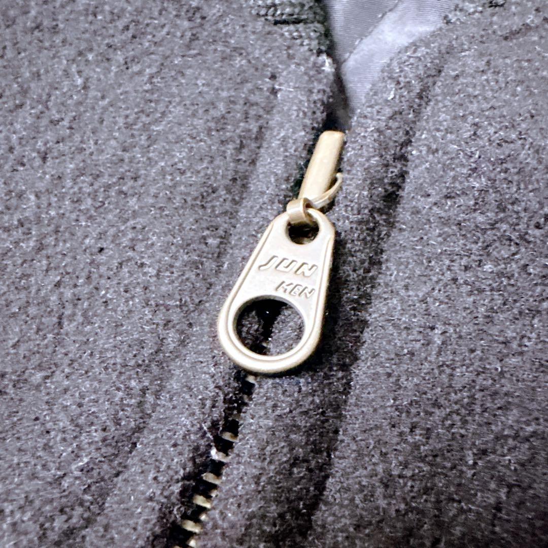 ジュンメン　90s　JUN MEN　レザースタジャン　VANパロ　ヴィンテージ