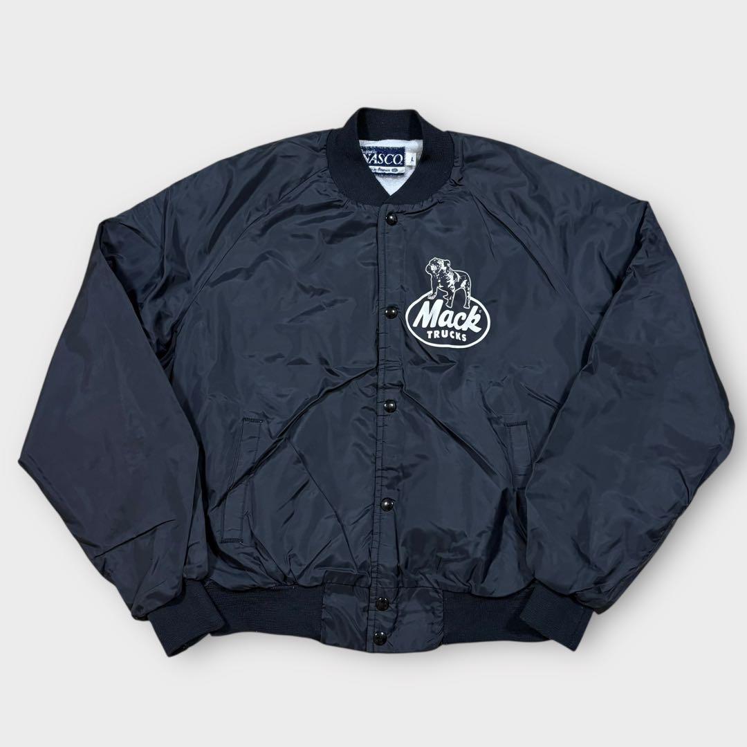 USA製MACTRUCKS スタジャン マックトラックス ブラック