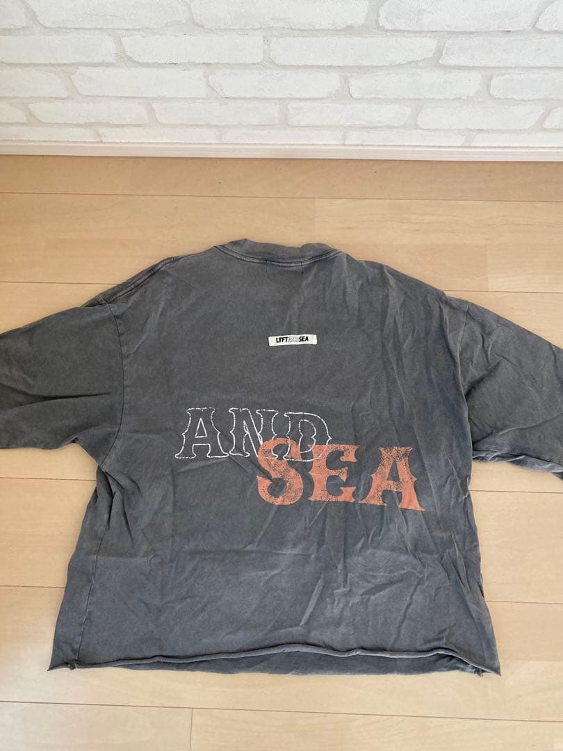 LYFT×WIND AND SEA LYFT Tシャツ S グレー