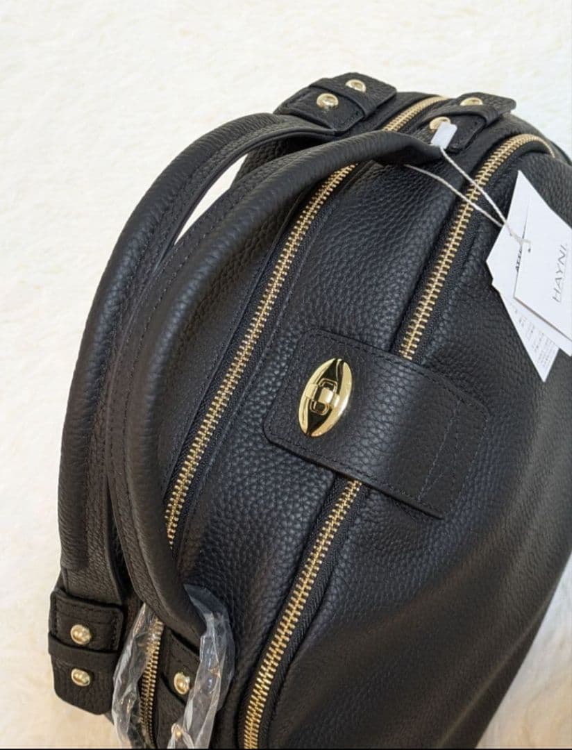 ​【新品】HAYNI ヘイニ ロシェ Lサイズ 第7世代 本革 2wayバッグ