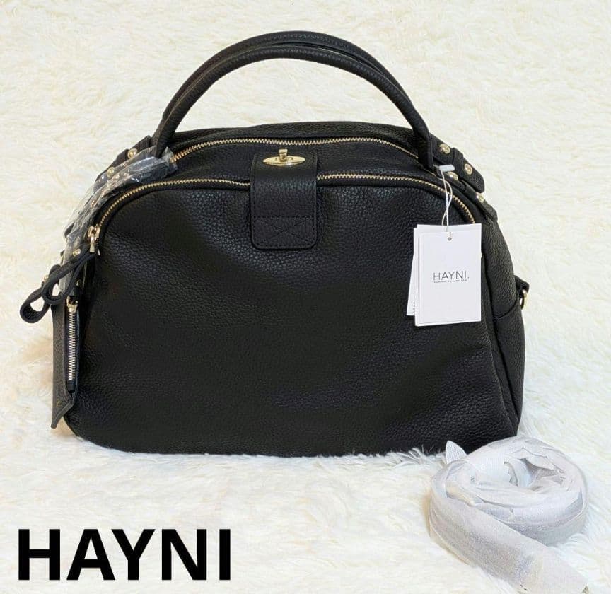 ​【新品】HAYNI ヘイニ ロシェ Lサイズ 第7世代 本革 2wayバッグ