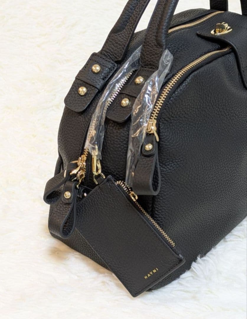 ​【新品】HAYNI ヘイニ ロシェ Lサイズ 第7世代 本革 2wayバッグ