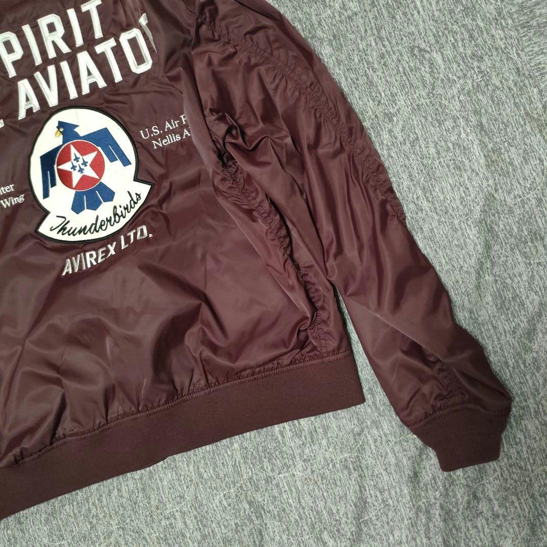 希少 XL AVIREX MA-1 AIR FORCE THERMO LITE