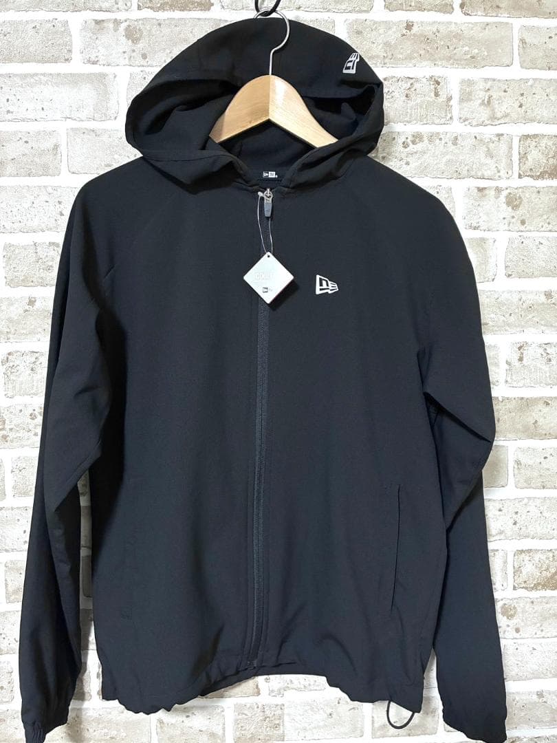 【フォロー割】新品 ニューエラゴルフ メンズ ジップパーカー Sサイズ 汗吸速乾
