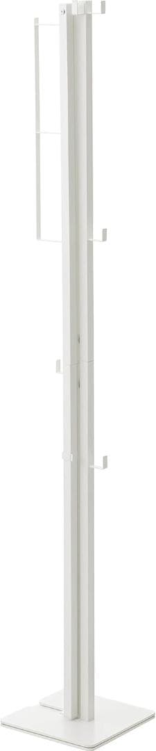 山崎実業 Yamazaki 折り畳み 室内物干し ホワイト 洗濯物干し 6619