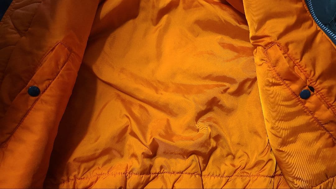 アルファ インダストリーズ MA-1 USA製 フライトジャケット L カーキ