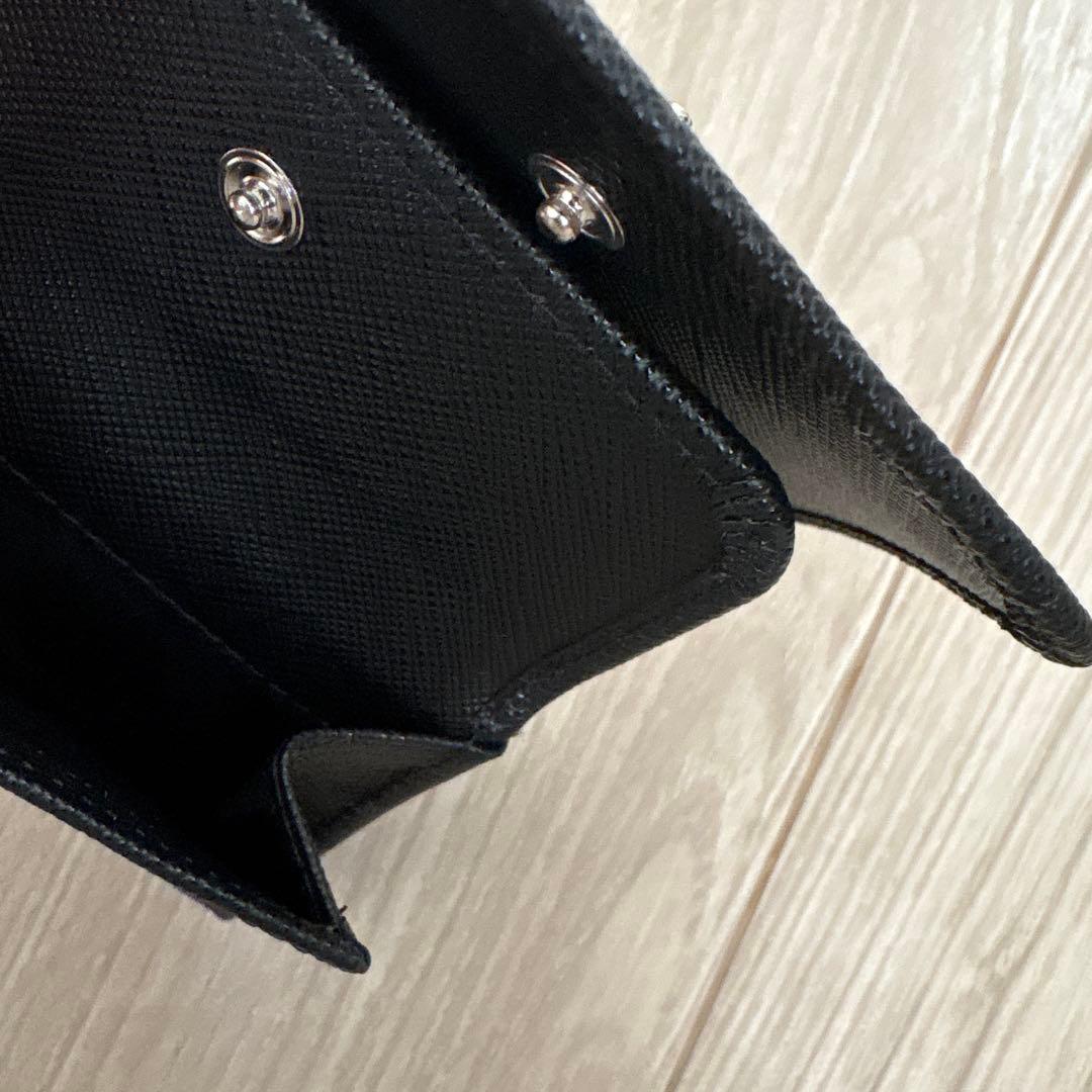 PRADA プラダ サフィアーノトライアングル ミニ財布