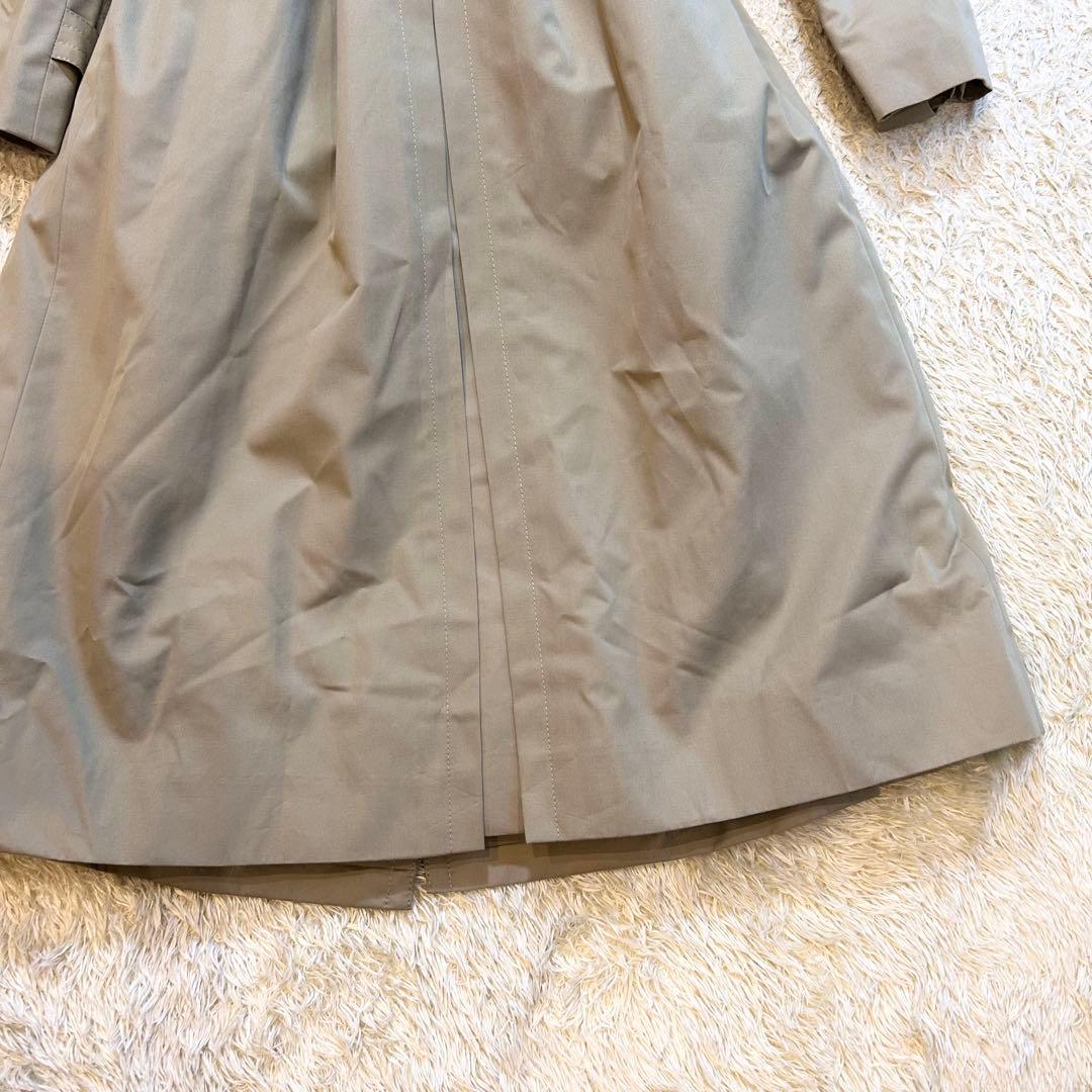 【本毛皮✨️リアルファー】 希少カラー 緑ROTINY トレンチコー フォックス