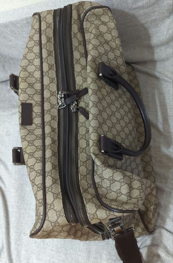 Gucci ボストンバッグ ベージュ・ブラウン