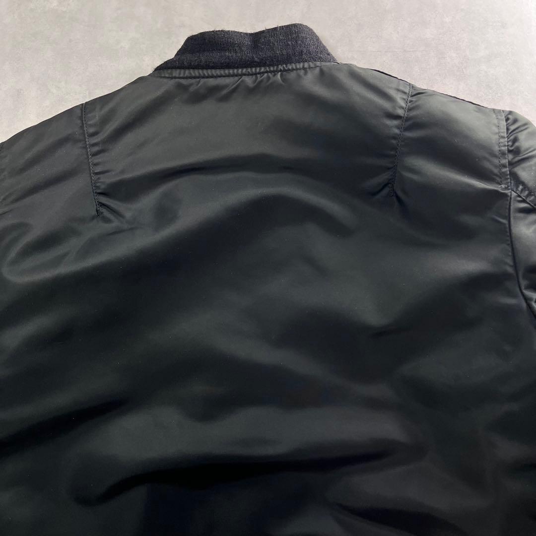 ◎80s アルファインダストリーズ MA-1 usa 旧黒タグ S 90s