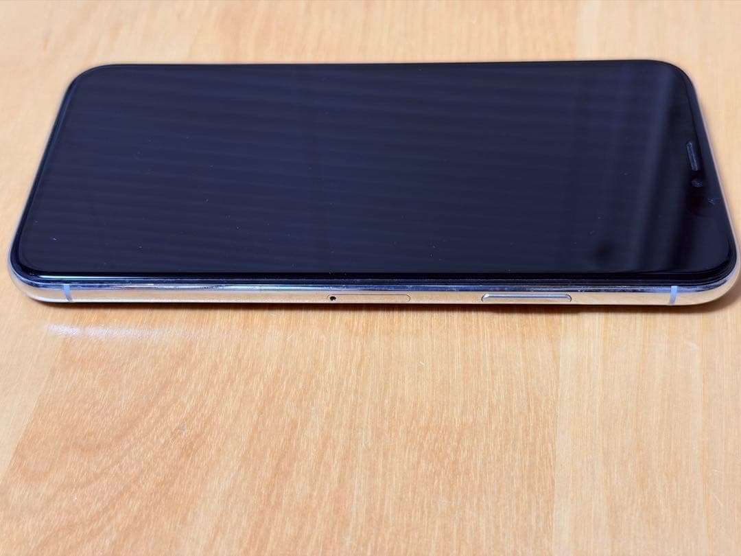 iPhone X シルバー 256GB バッテリー100% SIMフリー