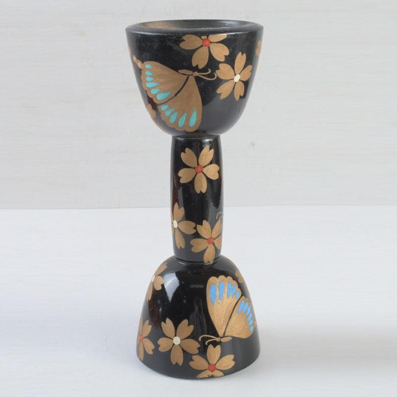 和楽器　和太鼓　金蒔絵花蝶文　鼓胴　能楽　雅楽　N　9289