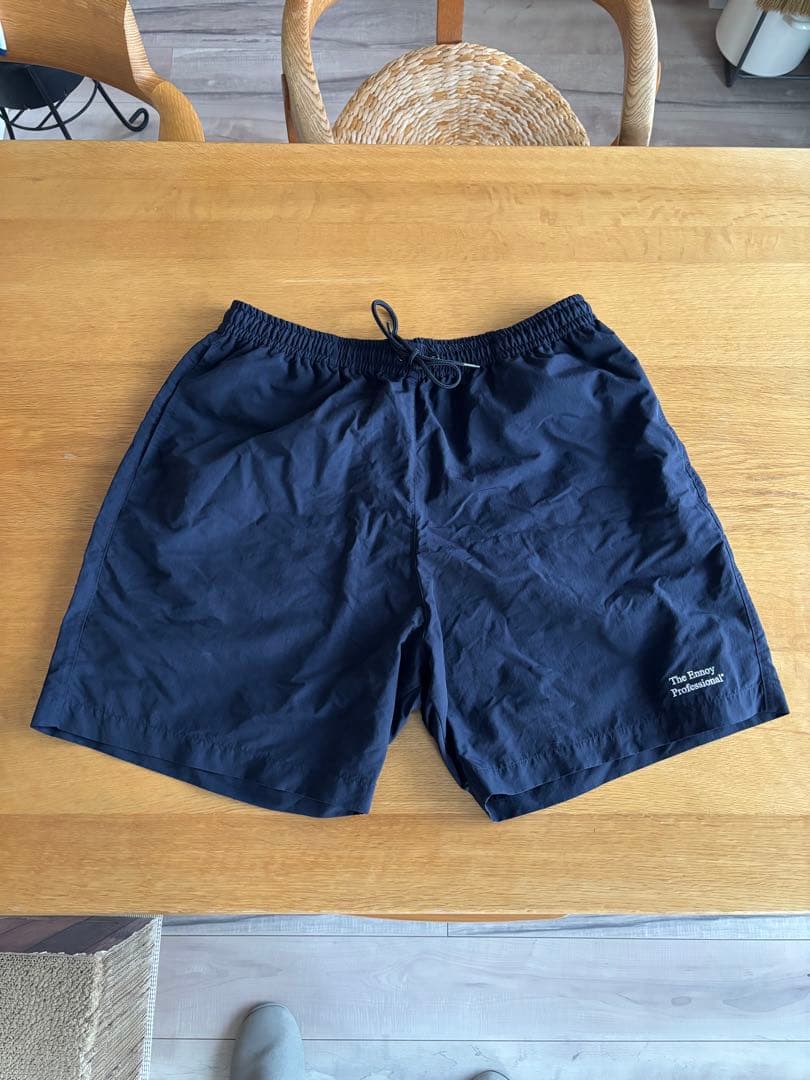 パンツ ennoy professional shorts navy size L