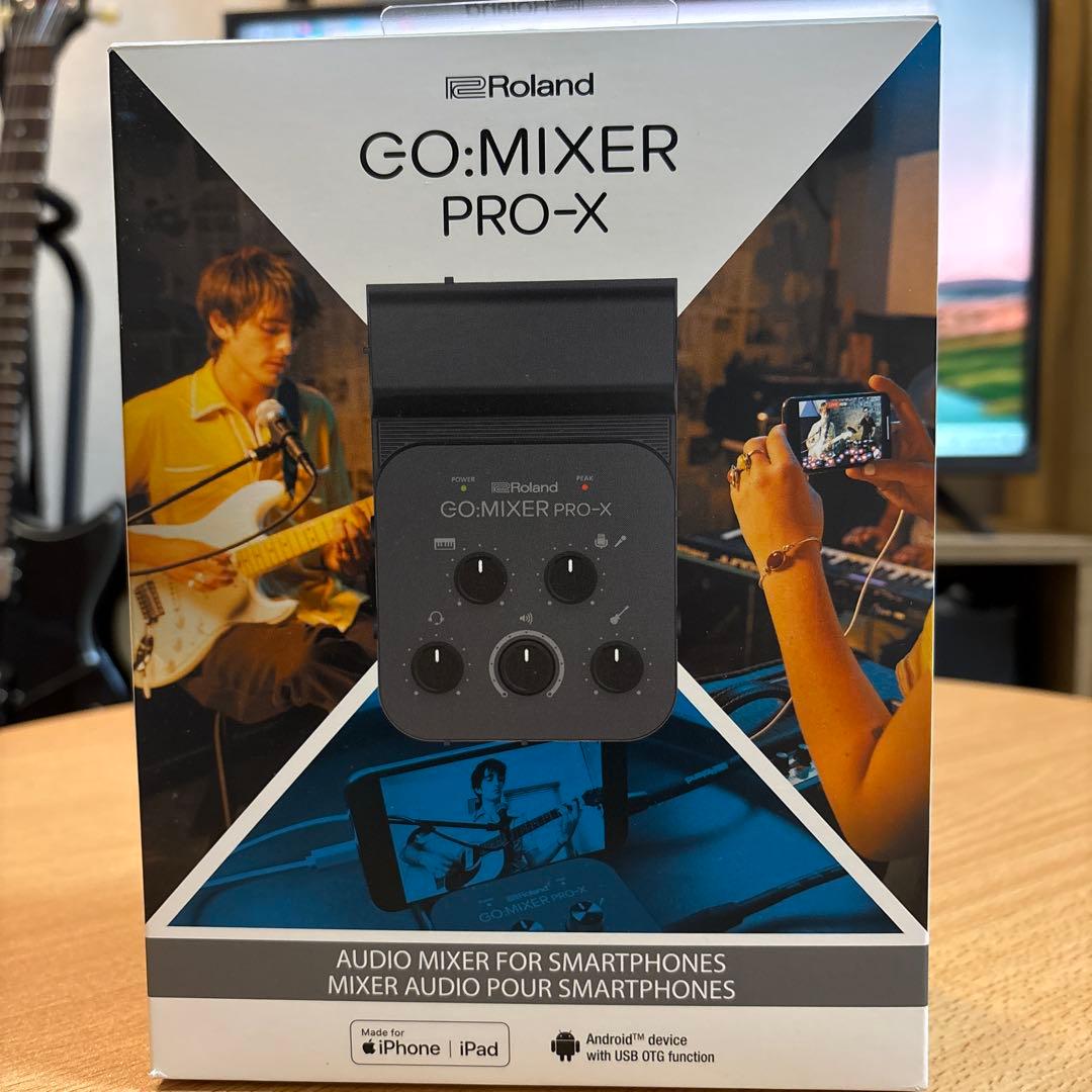 【即決OK】Roland GO:MIXER PRO-X オーディオミキサー