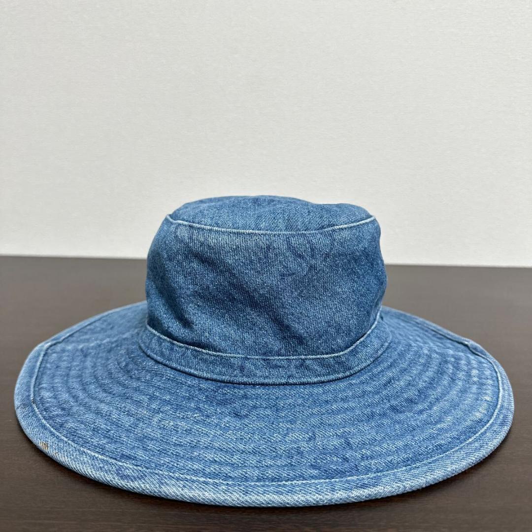 シャネル ココマーク デニム ハット size 58 帽子 ヴィンテージ