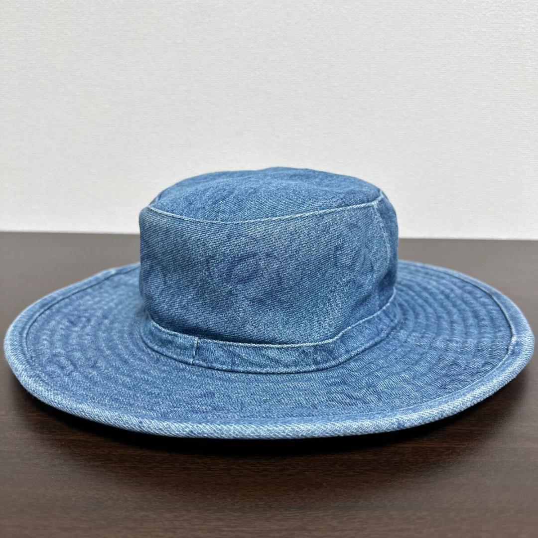 シャネル ココマーク デニム ハット size 58 帽子 ヴィンテージ