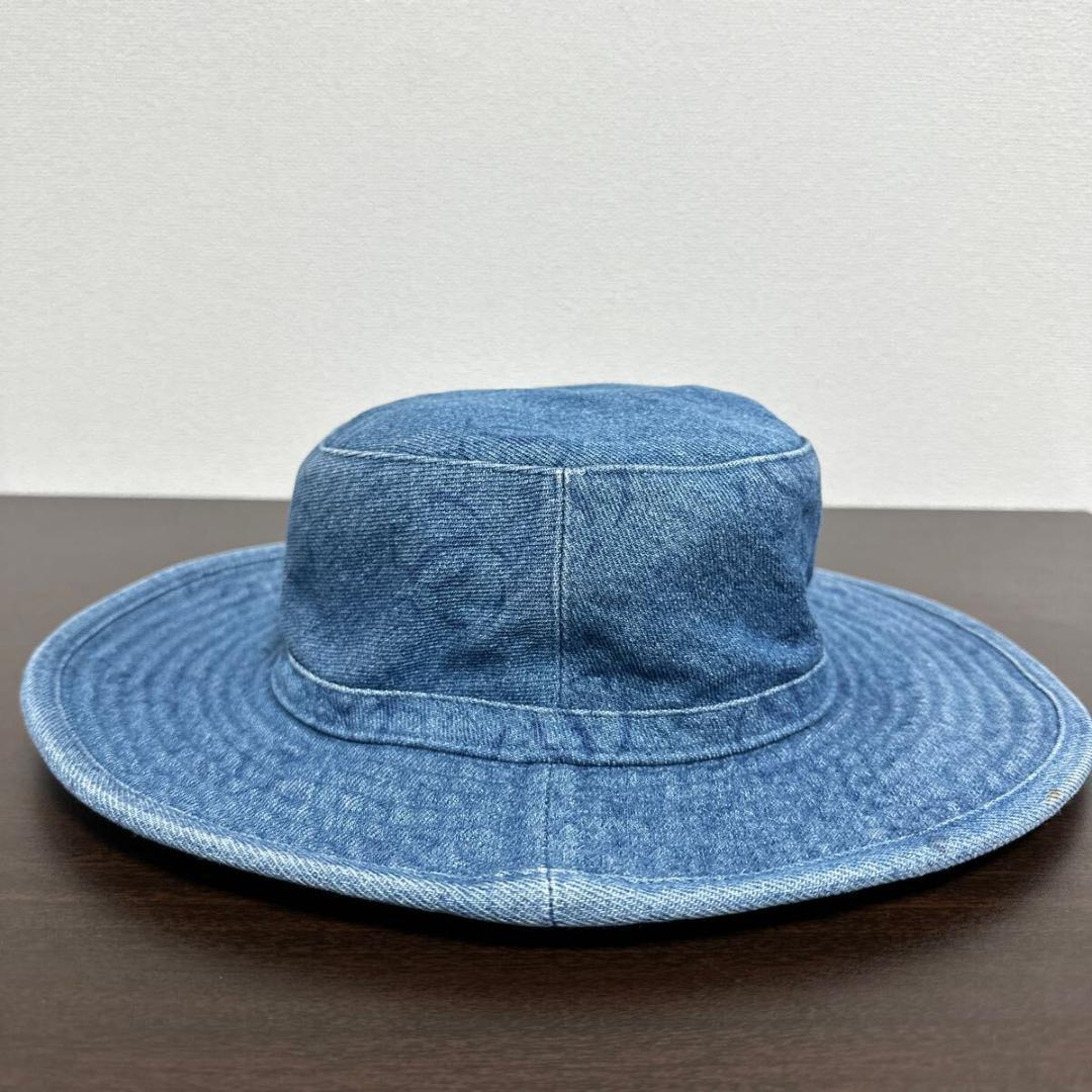 シャネル ココマーク デニム ハット size 58 帽子 ヴィンテージ