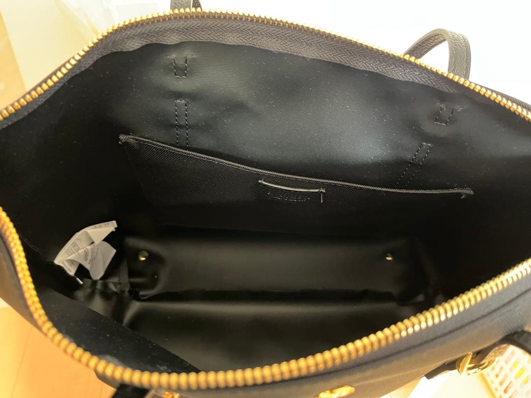 【未使用】LAUREN RALPH LAUREN　黒トートバッグ