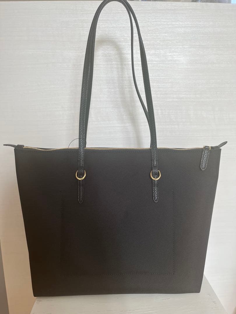 【未使用】LAUREN RALPH LAUREN　黒トートバッグ