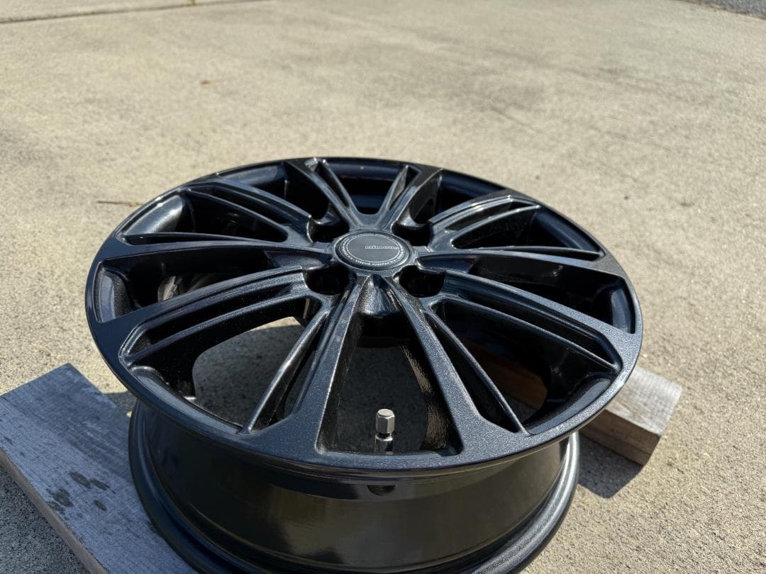 w*n様 15インチ ブラック 多スポークホイール