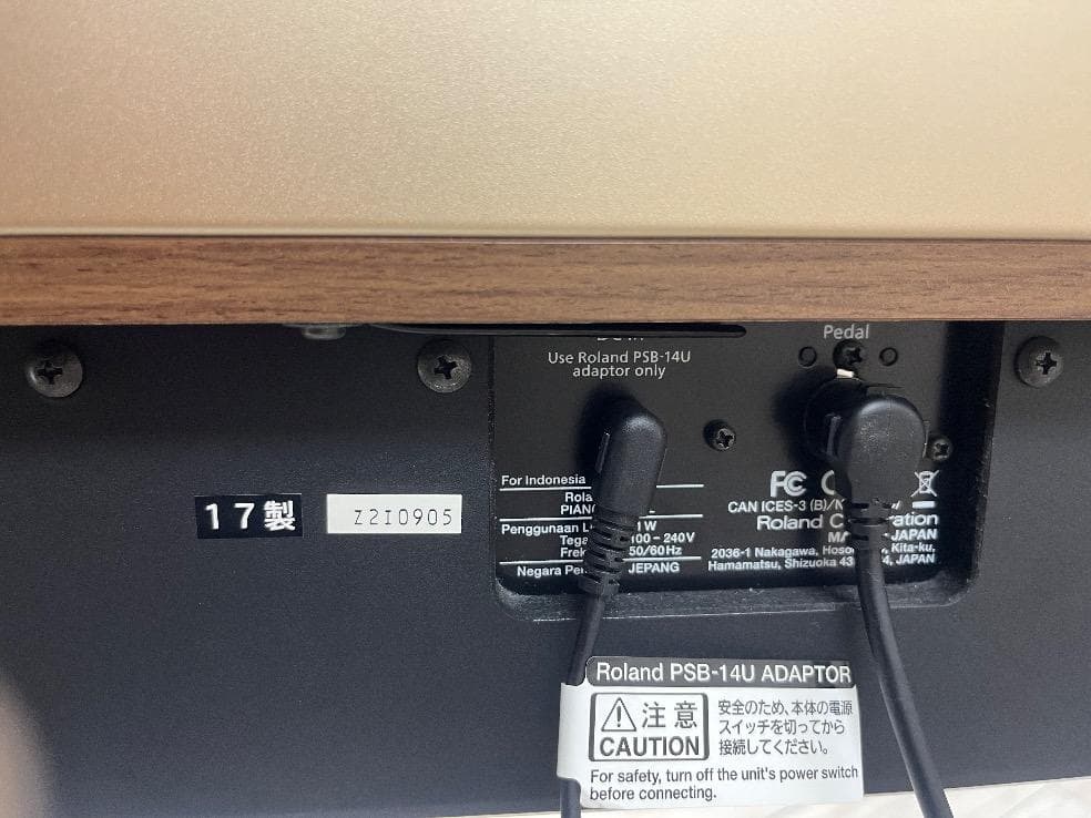 sw★74751【電子ピアノ】ROLAND　KF10KW　17年製