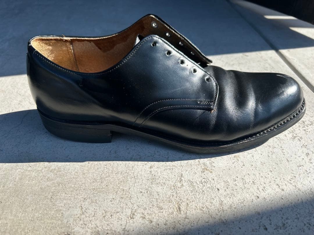 靴 us navy service shoes 80s