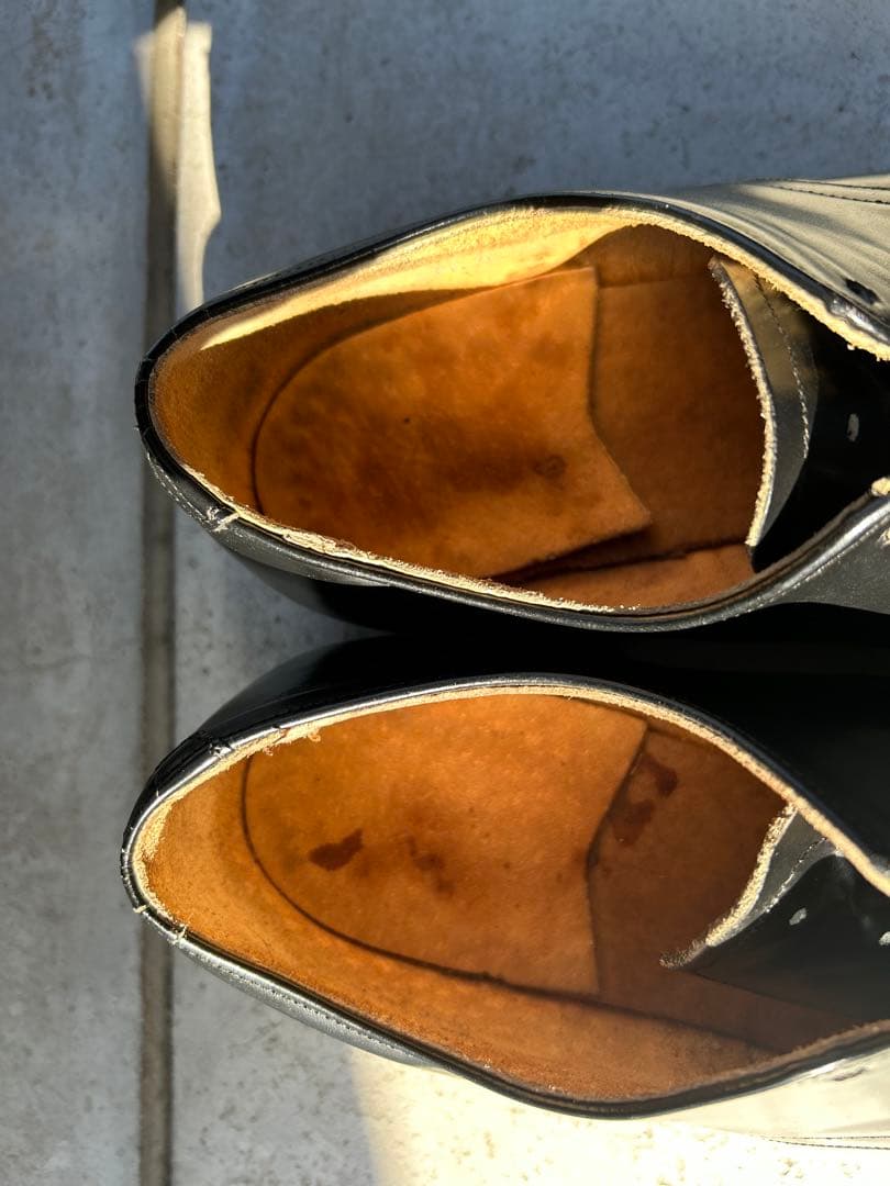 靴 us navy service shoes 80s