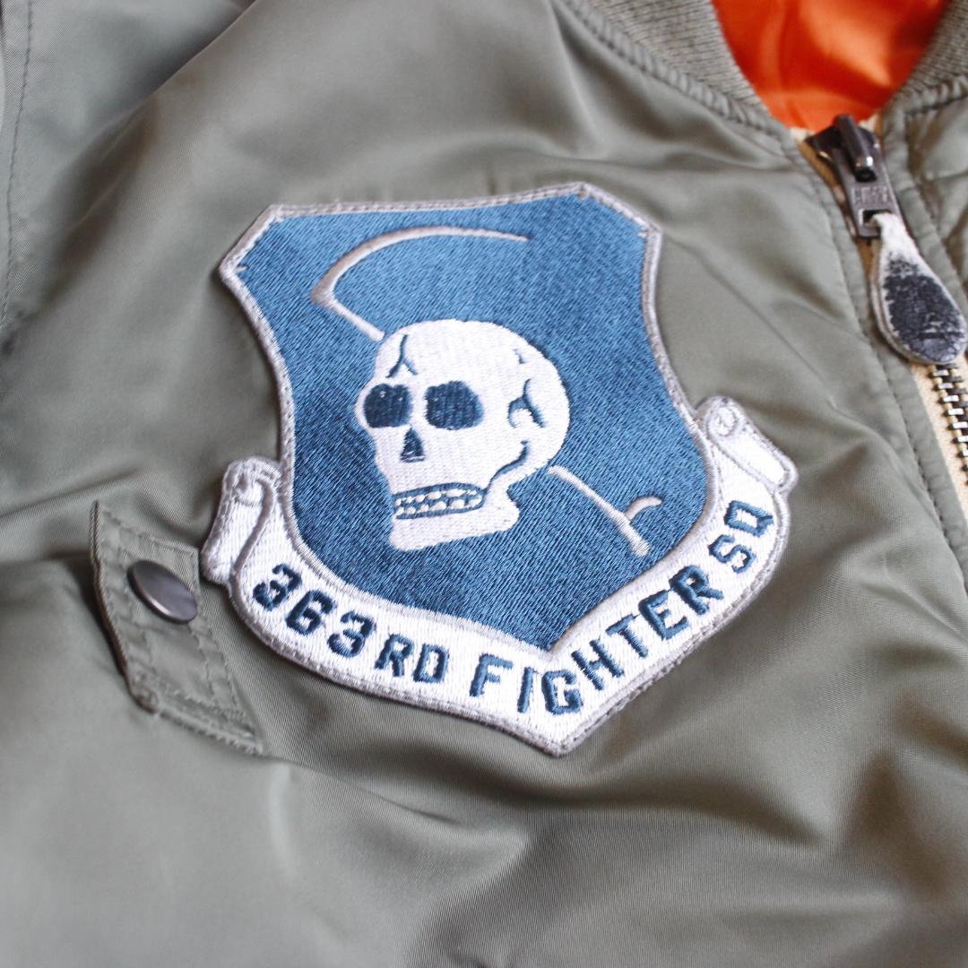 AVIREX M アメリカ空軍独立60周年モデル MA-1 ワッペン フルデコ