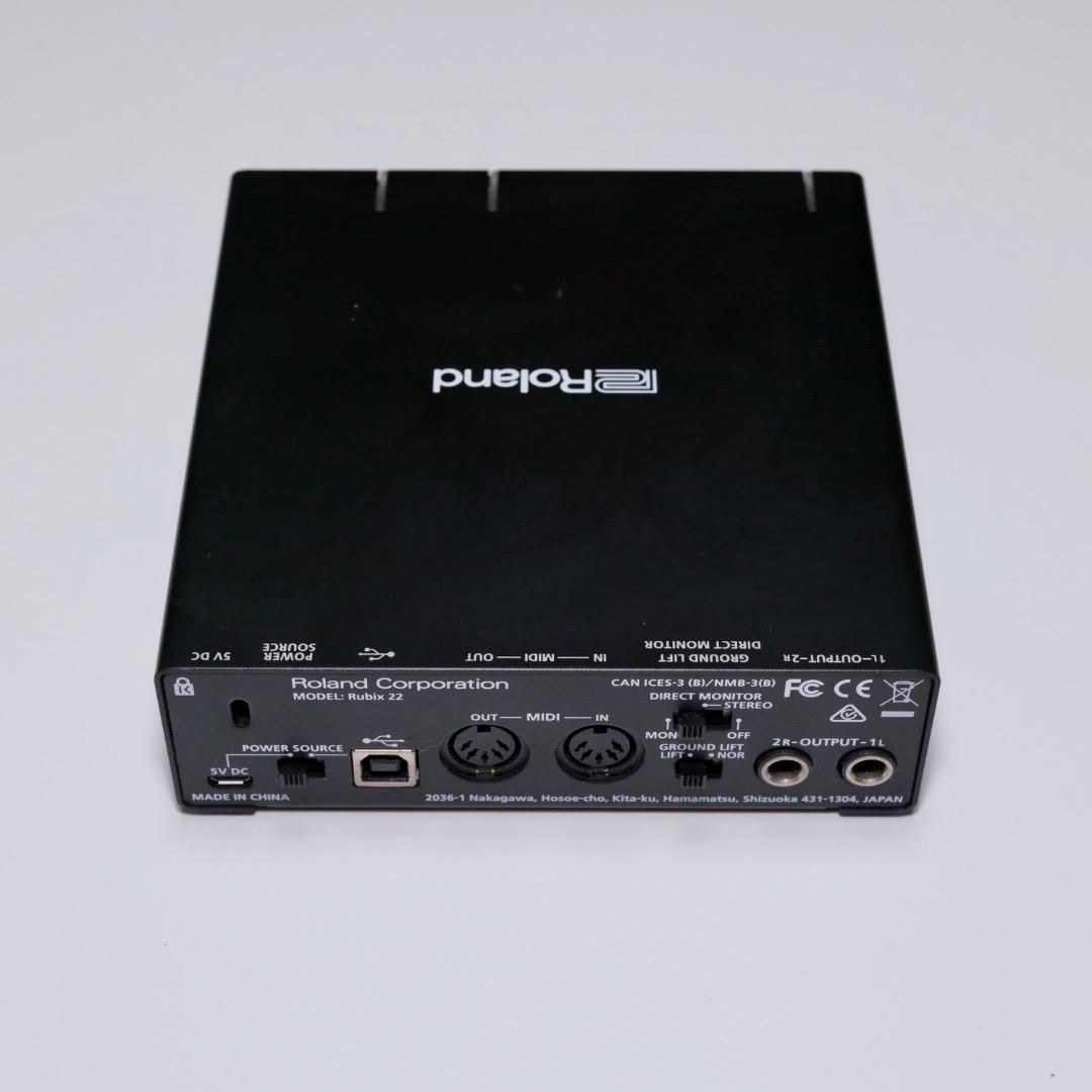 Roland Rubix22｜USBオーディオ・インタフェース｜ローランド