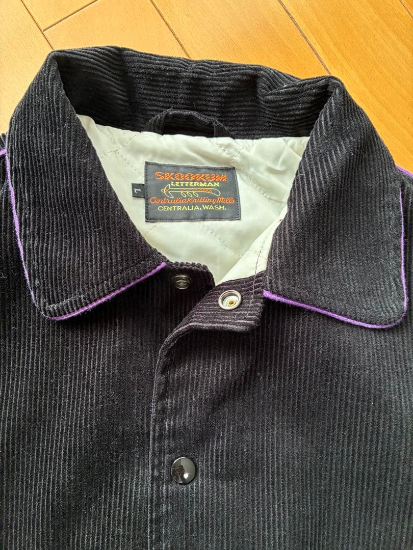 スクーカム　コーデュロイ　セットアップ スタジャン　パンツ