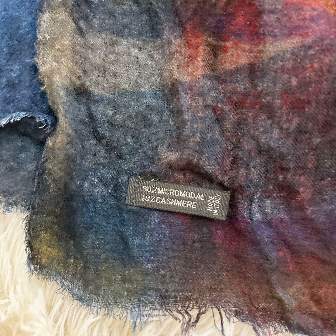 希少☆Faliero Sarti ストール ユニオンジャック イギリス カシミヤ