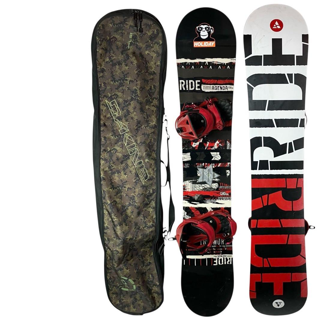 RIDE AGENDA ライド アジェンダ 超美品 スノボー ケース付き