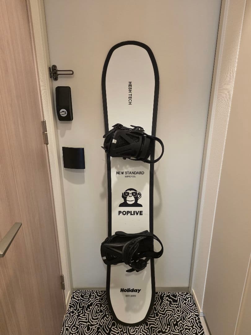 holidayボード155 +burton gensis M+27.5cm