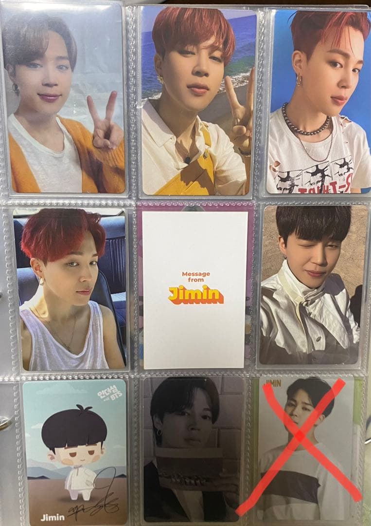 ジミン　アルバム　トレカ　セット　まとめ売り　62枚セット