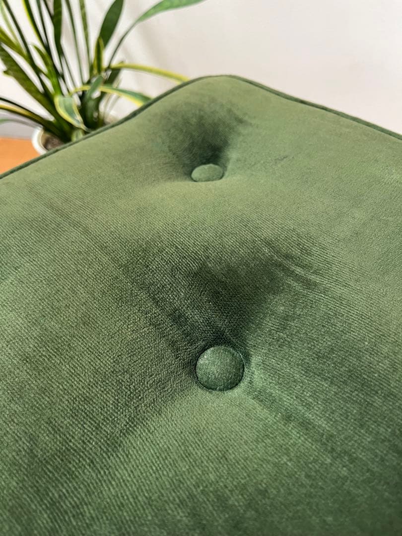 三越家具　ブルージュ　スツール　オーク材　アンティーク調　ヴィンテージ　モダン