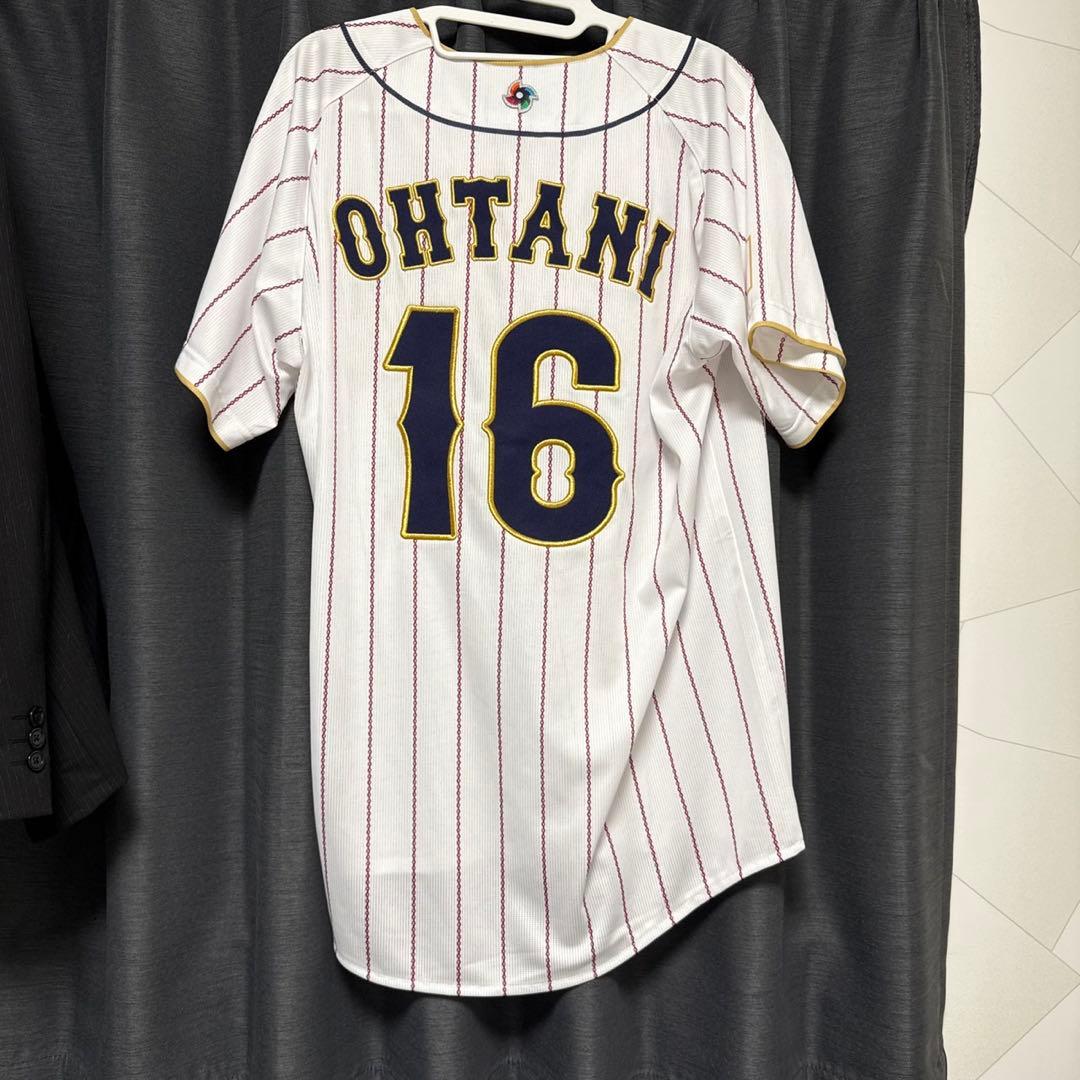WBC日本代表 大谷翔平選手 刺繍デザイン 公式ユニフォーム　サイズL