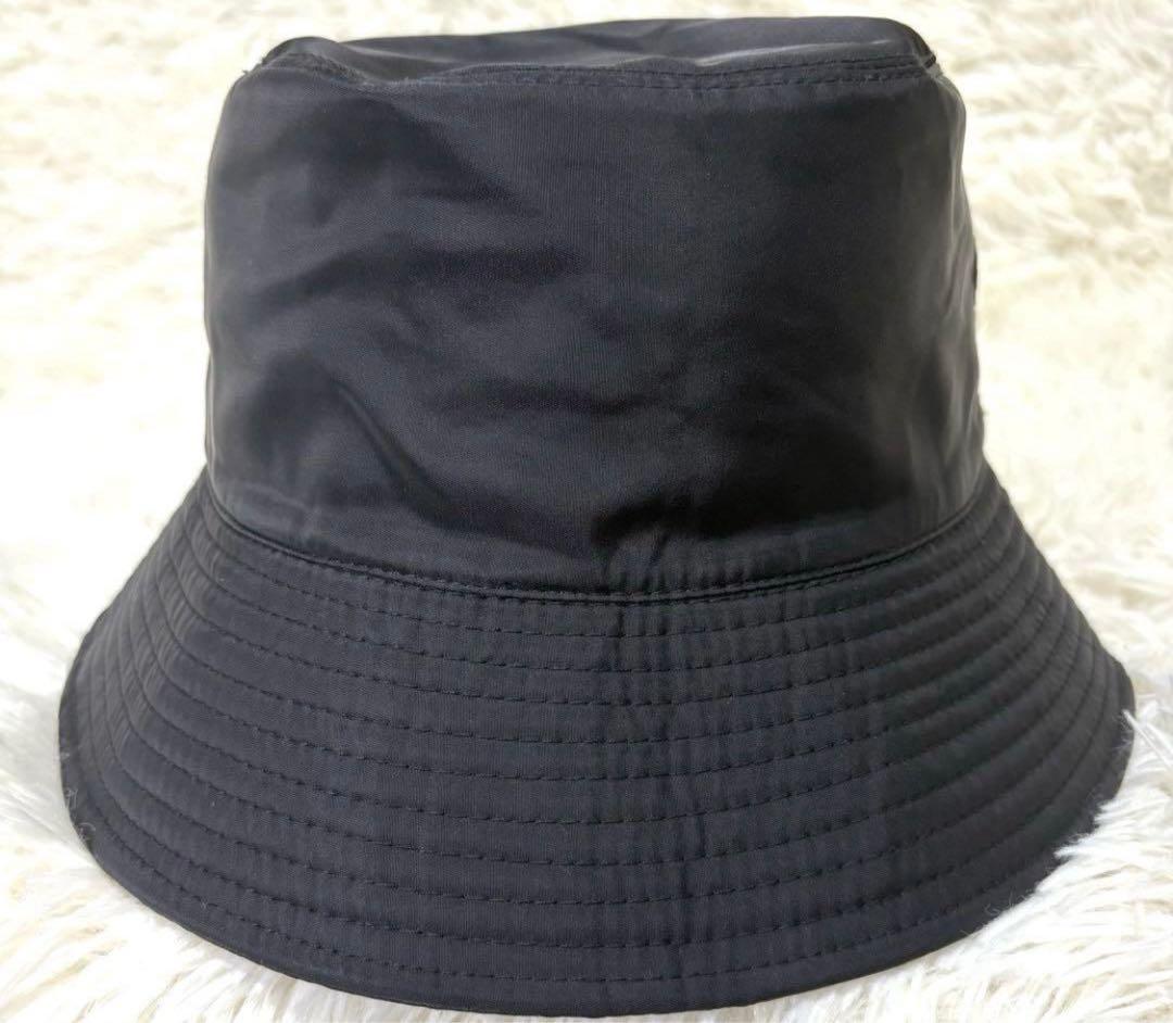 【値下げ】PRADA ブラック ナイロン バケットハット