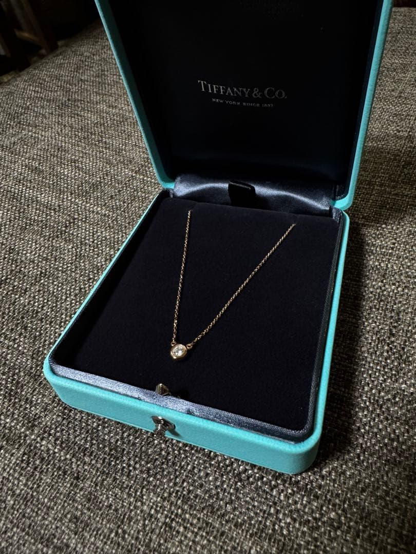 Tiffany & Co. ダイヤモンド ペンダントローズゴールド