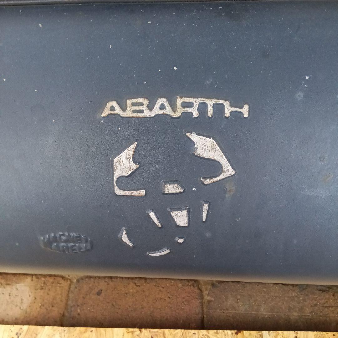 アバルト　レコードモンツァマフラー