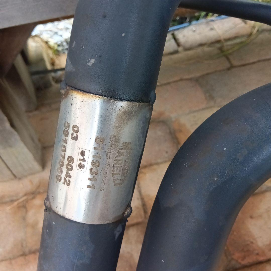 アバルト　レコードモンツァマフラー