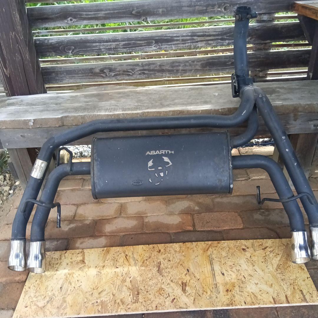 アバルト　レコードモンツァマフラー