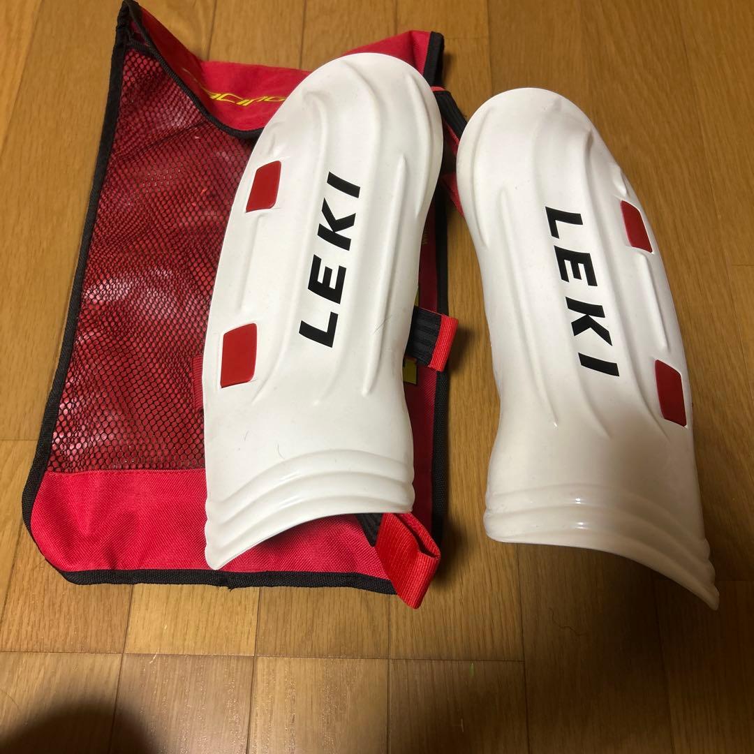 LEKI スキー用プロテクター ホワイト/レッド